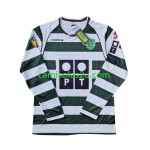 Camisolas de futebol Sporting Clube de Portugal Cristiano Ronaldo 28 2001-2003 Retro Equipamento Principal Manga Comprida
